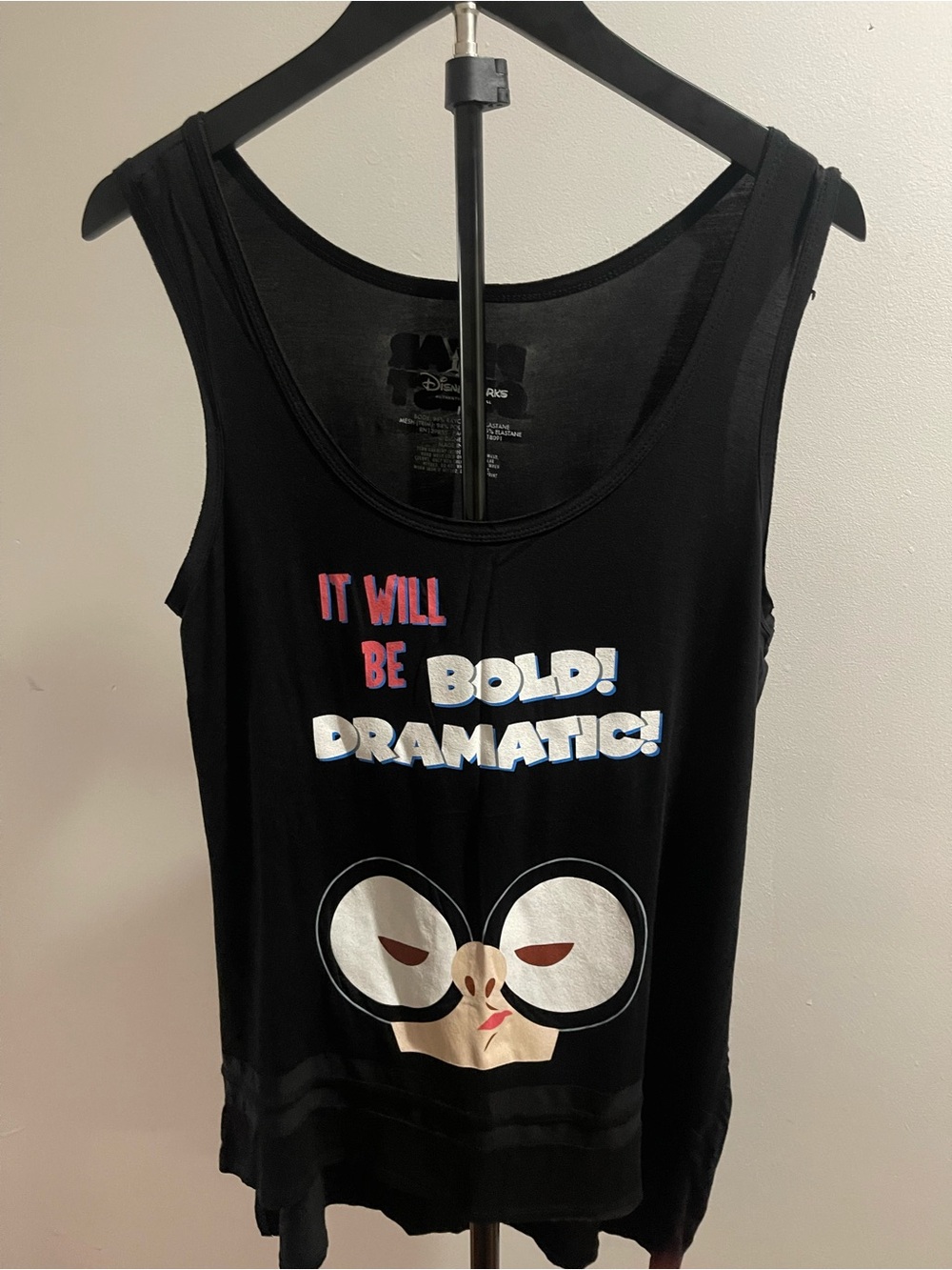 Disney Parks Pixar Fest 2018 Edna Mode High Low Tank Top Medium